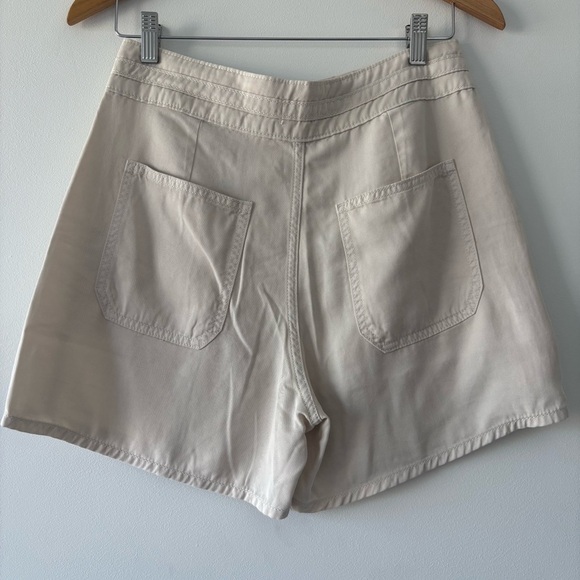 NWT Hudson Jeans 100% Lyocell Shorts in Coconut size 27 Cargo Breathable Organic - Picture 5 of 6